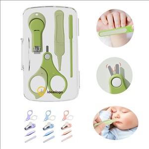 Portable 4-in-1 Baby Nail Care Kit with Storage Case